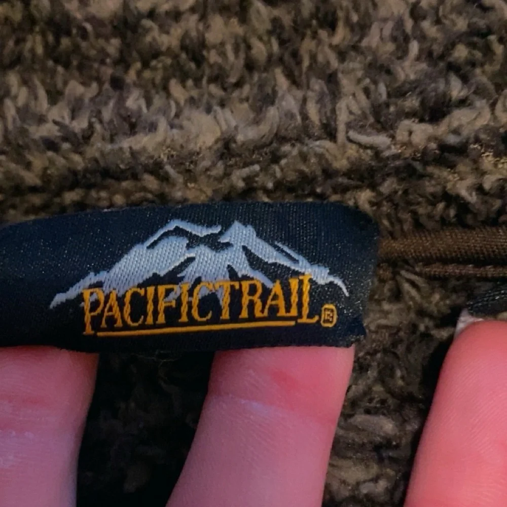 Pacific Trail Olive Green Cowl Neck Sweater